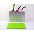 index chopping board with knife holder